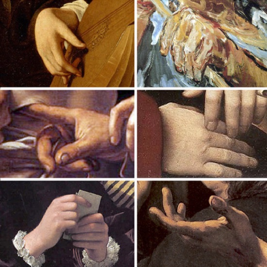  Mani nelle opere d'arte