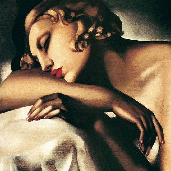 Tamara de Lempicka, La dormeuse 