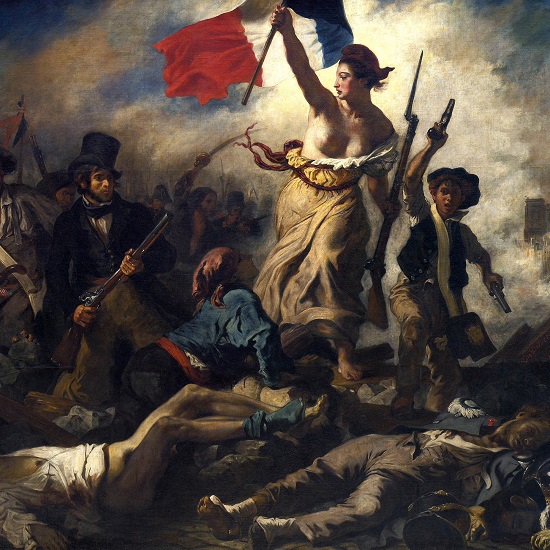 Eugene Delacroi, La Libertà che guida il popolo (1830)