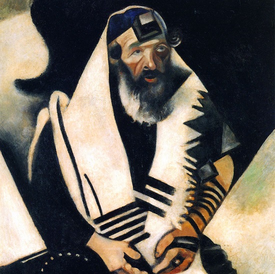 Rabbino di Vitebsk,  Marc Chagall