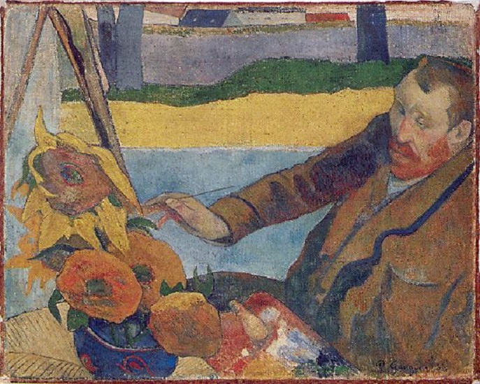 Paul Gauguin, ritratto di Vincent Van Gogh