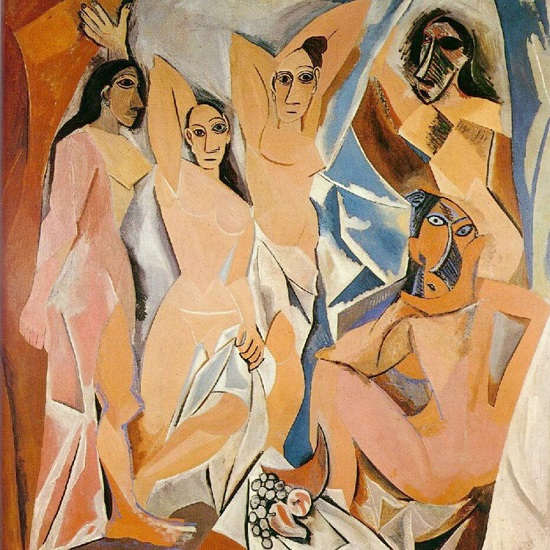  Les Demoiselles d’Avignon, Pablo Picasso