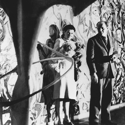 Peggy Guggheneim e Jackson Pollock
