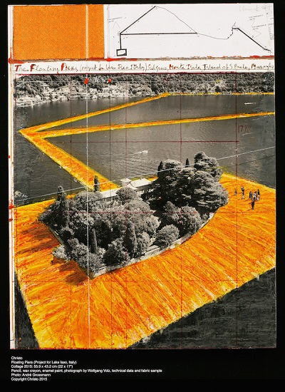 The floating piers, Christo 
