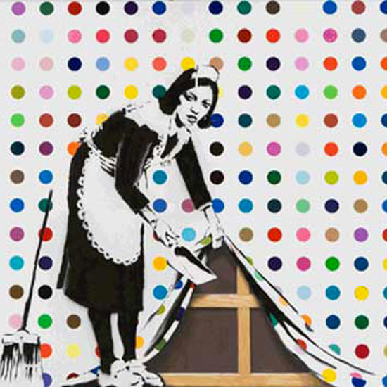 maxiart-damien-hirst-banksy-painting-auction
