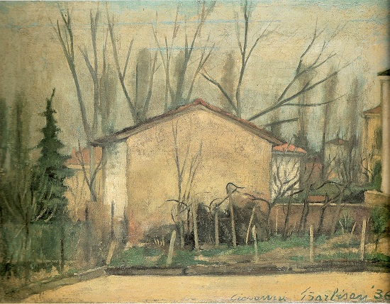 G. BARBISAN, Fuori le mura, 1936