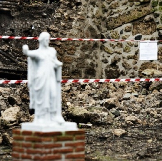 crolli scavi a Pompei