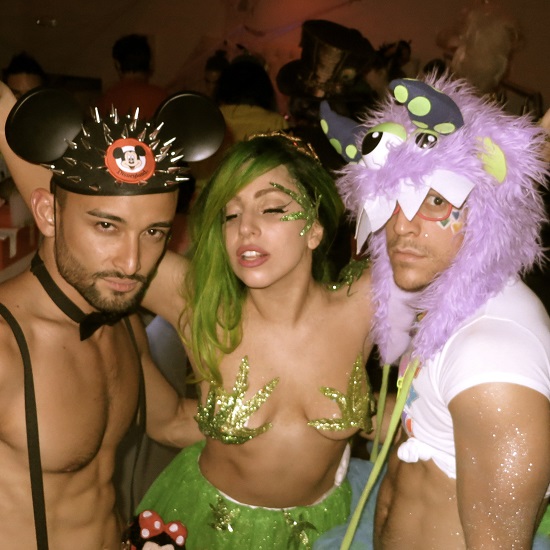 Lady Gaga, Halloween party