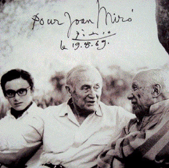 Pablo Picasso e Joan Mirò