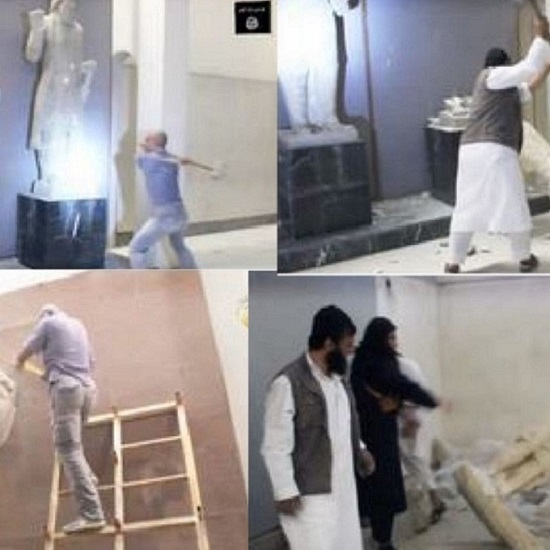 distruzione opere d'arte Isis