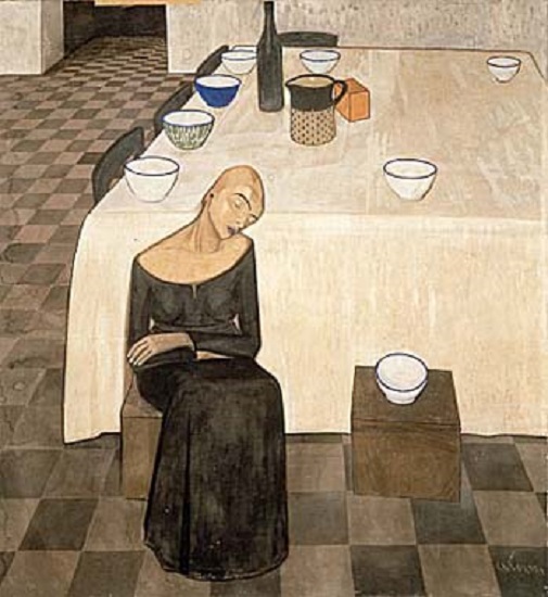 L'attesa, Felice Casorati