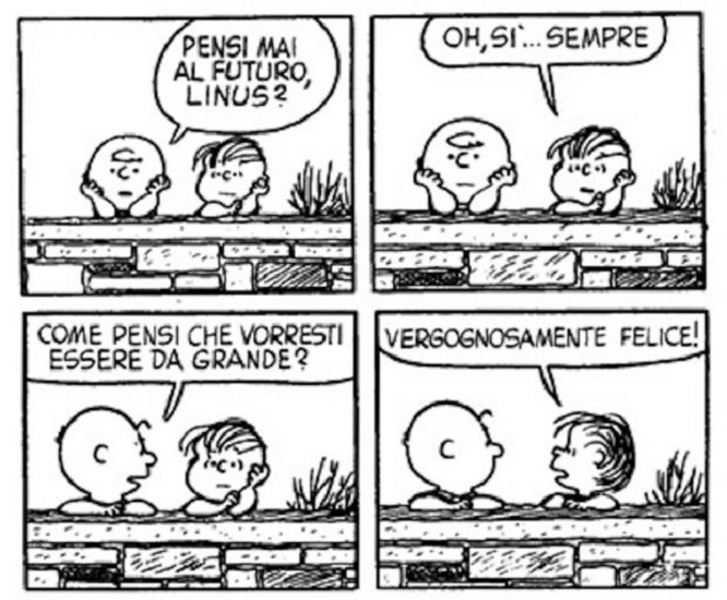 Linus, la felicità