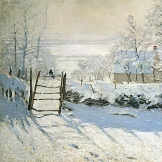 L'inverno, Claude Monet