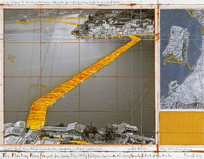 The floating piers, Christo I
