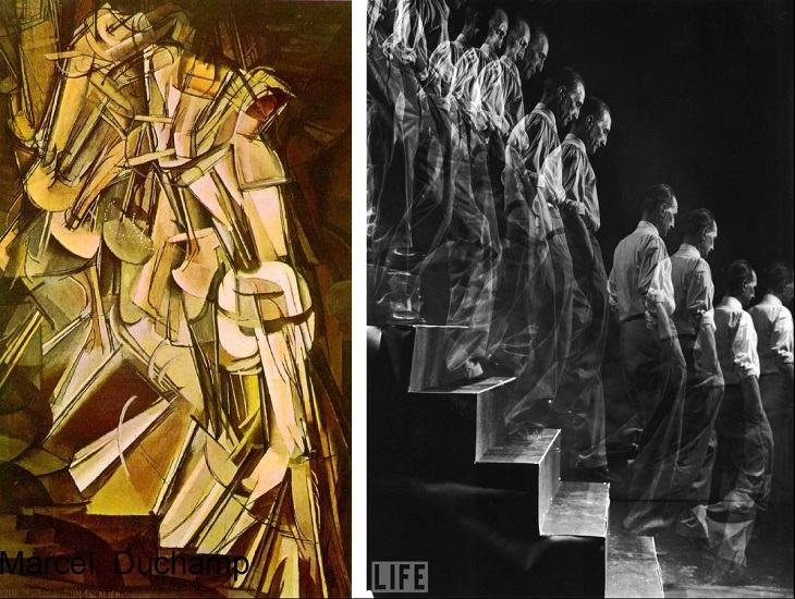 Marcel Duchamp, Nudo che scende le scale