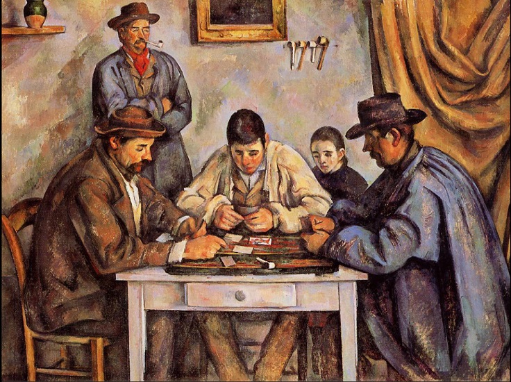 Paul Cézanne, I giocatori di Carte