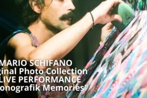 MARIO SCHIFANO<br>Original photo collection<br>& Live Performance<br>“Phonografik Memories” – Iaiowski